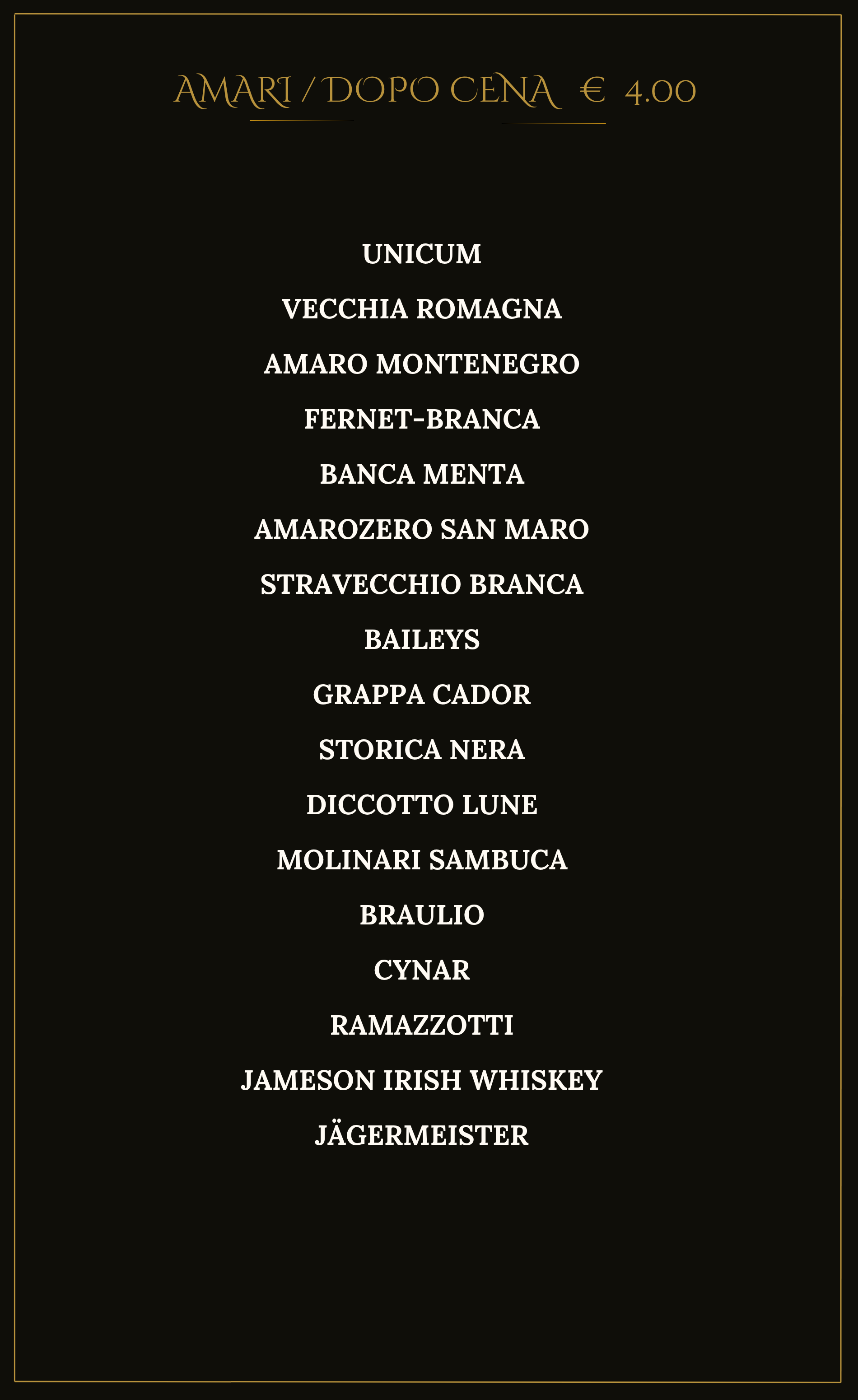 Alcolici
