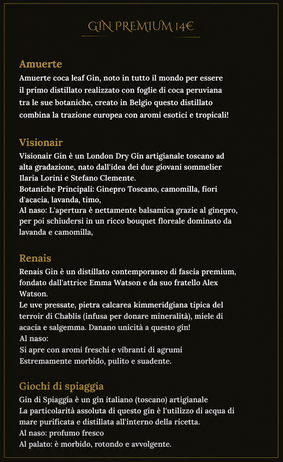 Alcolici