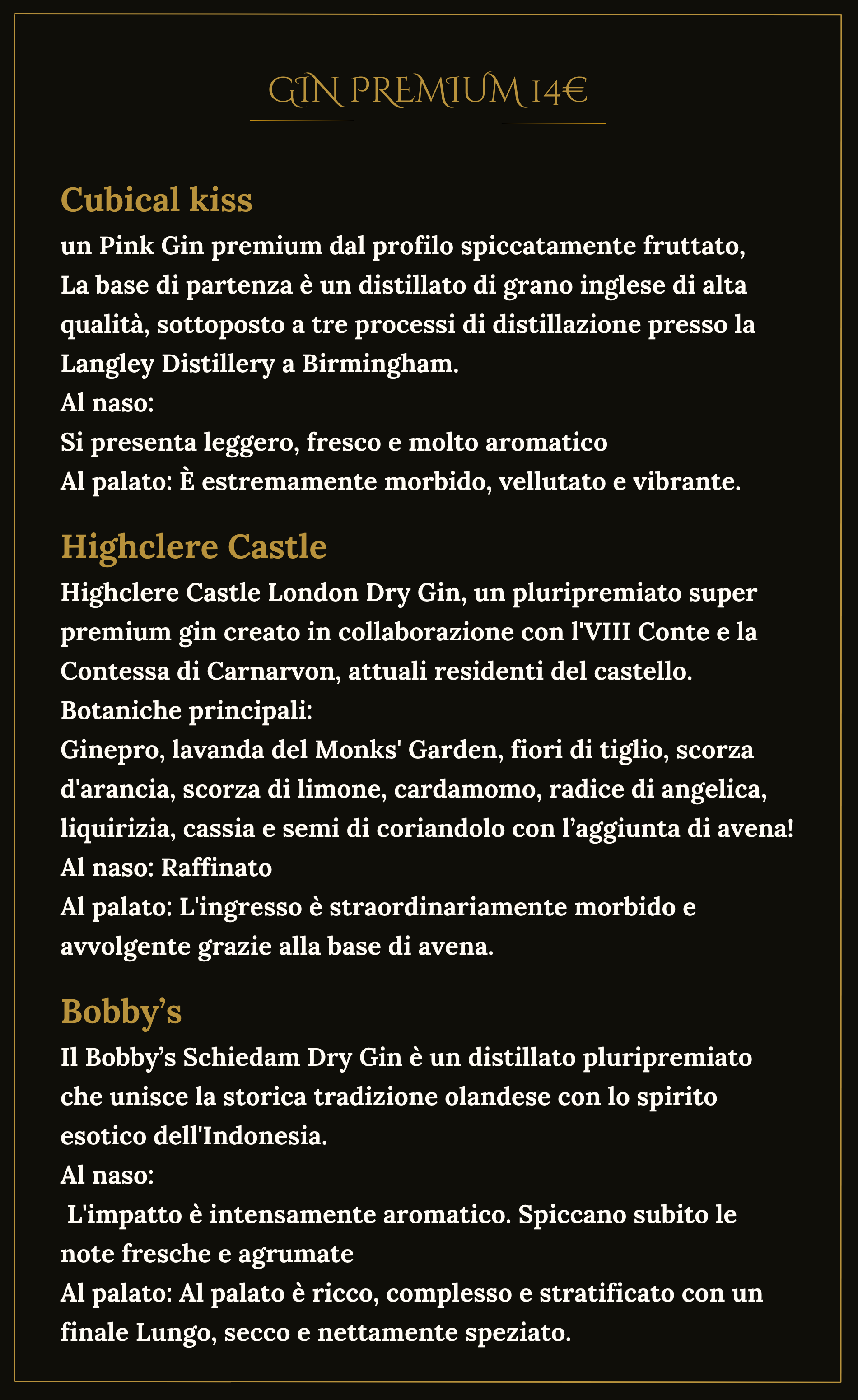 Alcolici