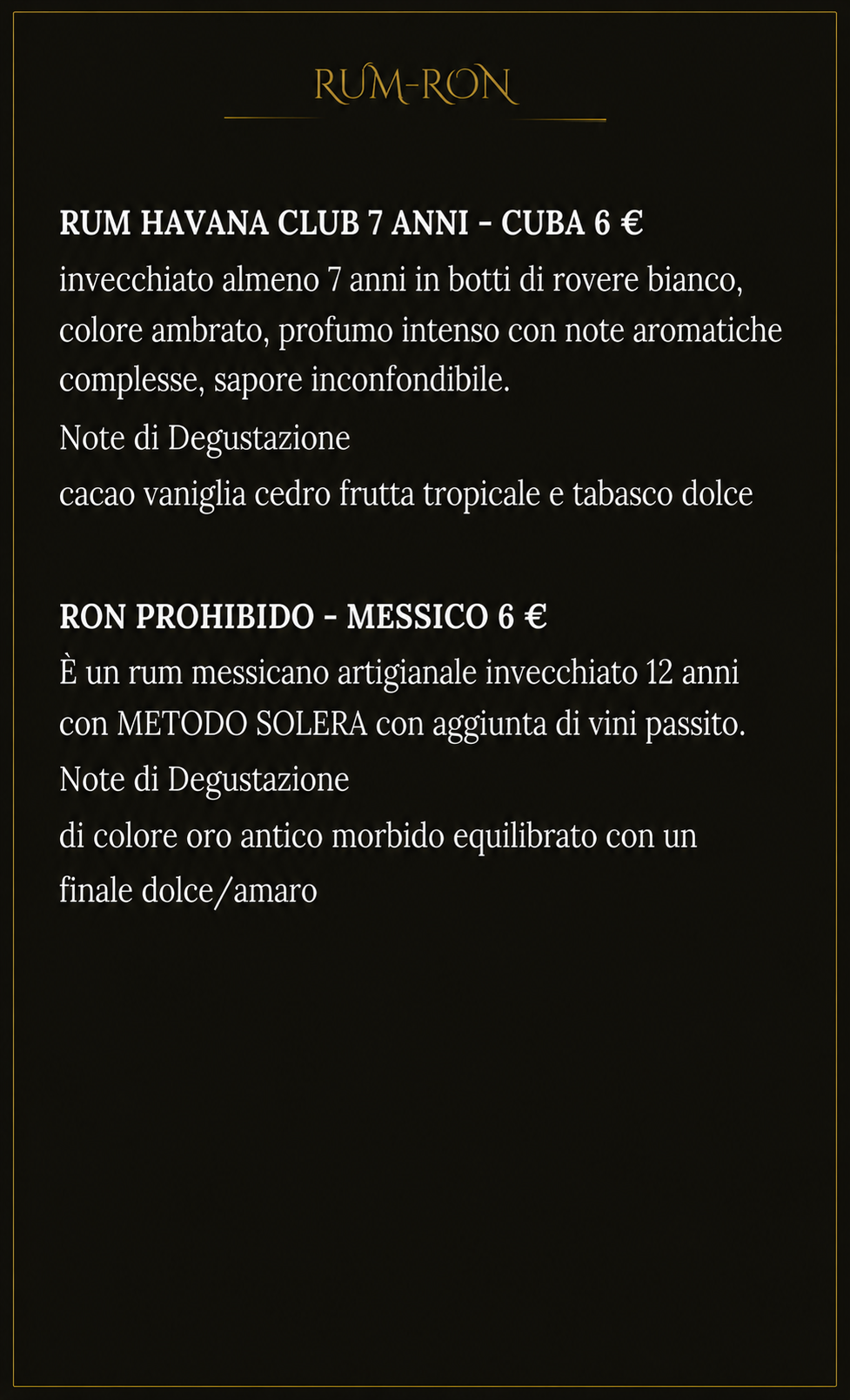 Alcolici